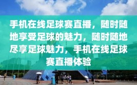 手机在线足球赛直播，随时随地享受足球的魅力，随时随地尽享足球魅力，手机在线足球赛直播体验