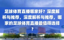 足球体育直播哪家好？深度解析与推荐，深度解析与推荐，哪家的足球体育直播最值得选择？