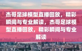 杰哥足球模型直播回放，精彩瞬间与专业解读，杰哥足球模型直播回放，精彩瞬间与专业解读