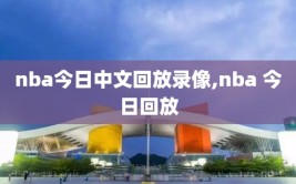 nba今日中文回放录像,nba 今日回放