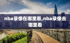 nba录像在哪里看,nba录像去哪里看