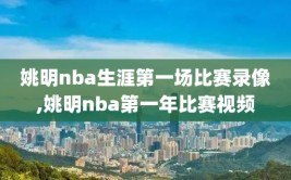 姚明nba生涯第一场比赛录像,姚明nba第一年比赛视频