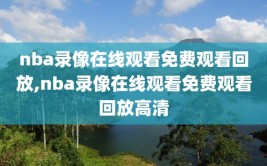 nba录像在线观看免费观看回放,nba录像在线观看免费观看回放高清