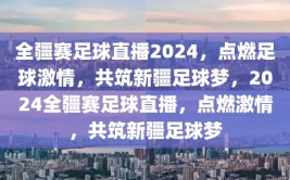 全疆赛足球直播2024，点燃足球激情，共筑新疆足球梦，2024全疆赛足球直播，点燃激情，共筑新疆足球梦