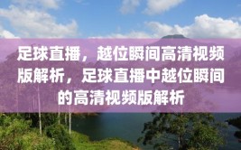 足球直播，越位瞬间高清视频版解析，足球直播中越位瞬间的高清视频版解析