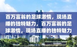 百万富翁的足球激情，现场直播的独特魅力，百万富翁的足球激情，现场直播的独特魅力