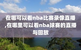 在哪可以看nba比赛录像直播,在哪里可以看nba球赛的直播与回放