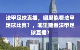 法甲足球直播，哪里能看法甲足球比赛？，哪里能看法甲足球直播？