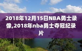 2018年12月15日NBA勇士录像,2018年nba勇士夺冠纪录片