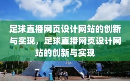 足球直播网页设计网站的创新与实现，足球直播网页设计网站的创新与实现