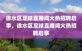 徐水区足球直播间火热招聘启事，徐水区足球直播间火热招聘启事