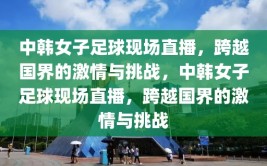 中韩女子足球现场直播，跨越国界的激情与挑战，中韩女子足球现场直播，跨越国界的激情与挑战