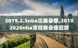 2019.2.3nba比赛录像,20192020nba常规赛录像回放