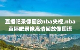 直播吧录像回放nba央视,nba直播吧录像高清回放像国语