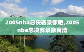 2005nba总决赛录像吧,2005nba总决赛录像高清