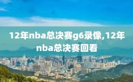 12年nba总决赛g6录像,12年nba总决赛回看