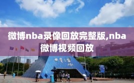 微博nba录像回放完整版,nba微博视频回放