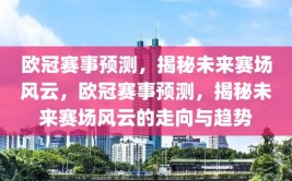 欧冠赛事预测，揭秘未来赛场风云，欧冠赛事预测，揭秘未来赛场风云的走向与趋势