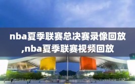 nba夏季联赛总决赛录像回放,nba夏季联赛视频回放