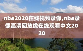 nba2020在线视频录像,nba录像高清回放像在线观看中文2020